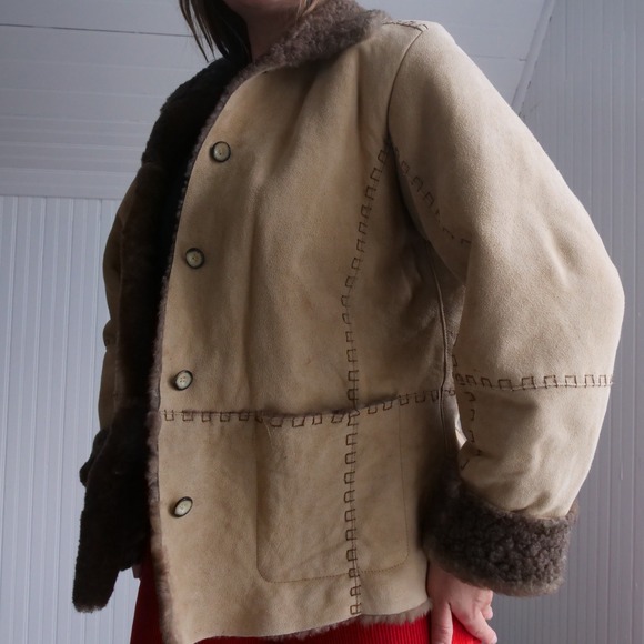 Modern Isabella Bird genuine shearling jacket/coat‎ - Picture 4 of 8